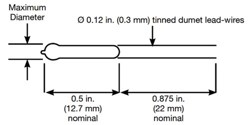 Amphenol Advanced Sensors NTC Type FP07 Fastip Probe Thermistors